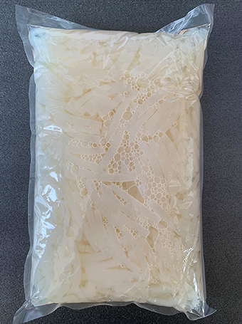 冷凍耐性突きこんにゃく白甘酢漬け
